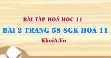 Bài 2 trang 58 SGK Hoá 11: Phân bón hoá học